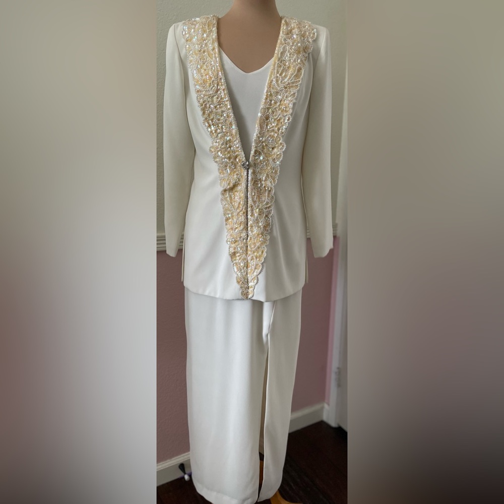 Vintage 2 piece Gown size 8